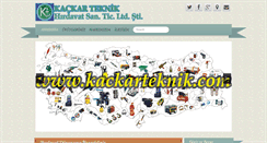 Desktop Screenshot of kackarteknik.com